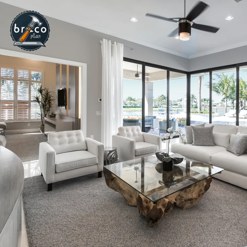Salón Estilo Escandinavo - Bricoplan