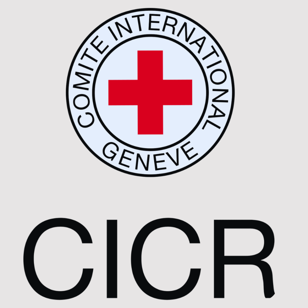 Cruz Vermelha Internacional Ajuda humanitária em conflitos, desastres e saúde pública.
