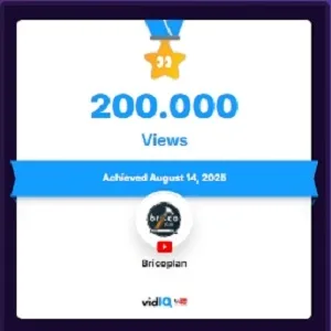Bricoplan supera las 200.000 vistas en Youtube Agosto-2025