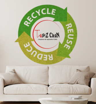 Tapizclean apuesta por la 3R - reducir, reutilizar y reciclar en los servicios de limpieza de tapicerias
