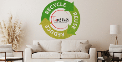 Tapisclean aposta per la 3R - reduir, reutilitzar i reciclar en els serveis de neteja de tapisseries