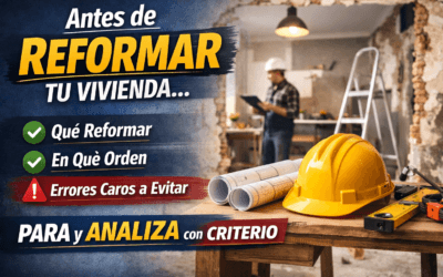 Reforma de una vivienda (Diagnóstico) con planos, casco de obra y análisis previo para decidir qué reformar y en qué orden